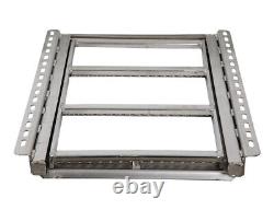 Buyers Products 5233001 3-Rung Stainless Steel Retractable Truck Step