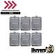 Buyers Products L3885, Set Of 6 Stainless Steel Paddle Latches