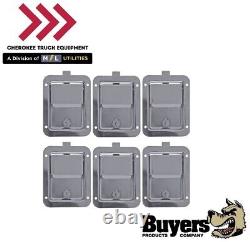 Buyers Products L3885, Set of 6 Stainless Steel Paddle Latches