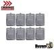 Buyers Products L3885, Set Of 8 Stainless Steel Paddle Latches