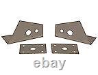 Buyers Products PLB11SS Stainless Steel Truck Hood Light Brackets For Use with