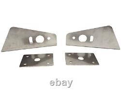 Buyers Products PLB12SS, Extended Stainless Steel Truck Hood Light Brackets