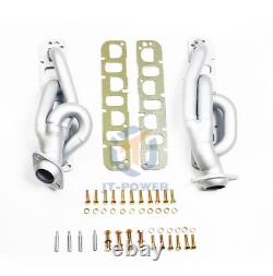 CERAMIC HEADERS FOR 09-23 DODGE RAM 1500 5.7L Trucks 2WD 4WD V8 SILVER SMOG
