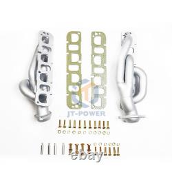 CERAMIC HEADERS FOR 09-23 DODGE RAM 1500 5.7L Trucks 2WD 4WD V8 SILVER SMOG