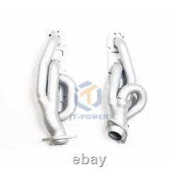 CERAMIC HEADERS FOR 09-23 DODGE RAM 1500 5.7L Trucks 2WD 4WD V8 SILVER SMOG