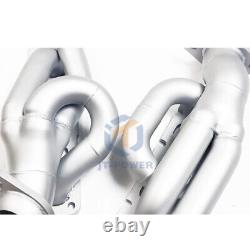 CERAMIC HEADERS FOR 09-23 DODGE RAM 1500 5.7L Trucks 2WD 4WD V8 SILVER SMOG