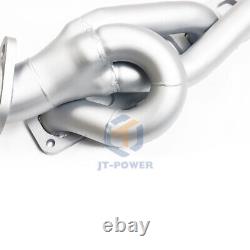 CERAMIC HEADERS FOR 09-23 DODGE RAM 1500 5.7L Trucks 2WD 4WD V8 SILVER SMOG