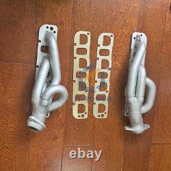 CERAMIC HEADERS FOR 09-23 DODGE RAM 1500 5.7L Trucks 2WD 4WD V8 SILVER SMOG