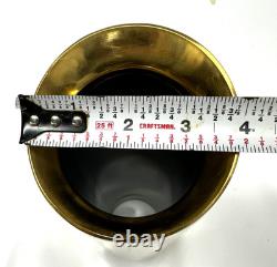 Car Truck Exhaust Tip Stainless Steel Muffler Pipe 2.5ID x 4OD x 12L GOLDEN