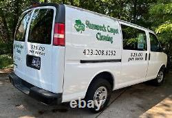 Carpet Floor And Upholstery Cleaning Truck Mount With Chevy Van