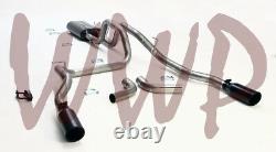 Cat Back Exhaust System /W Black Tip 04-05 Dodge Ram 1500 5.7L Hemi Pickup Truck