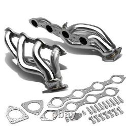 Chevy Suv/pickup Truck 4.8l/5.3l V8 Stainless Exhaust Shorty Race Header+gasket
