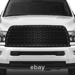 Custom Aftermarket Steel Truck Grille for 2010-2018 Ram 2500/3500 BRICKS BLACK