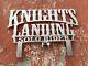 Custom Car Truck Lowrider Knight Landing Plaque Cnc Cutting Stainless Steel 1pcs