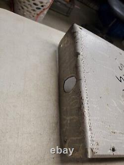 Custom Made 1956 Chevy Truck Stainless Steel Door Panels Lh Rh Pair (O14) (Gh)