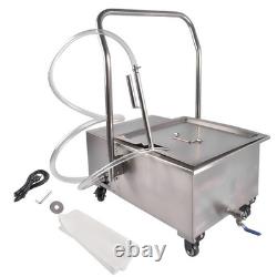 Deep Fryer Oil Filter Commercial Cooking Oil Filter Truck 304 Stainless Steel Deep Fryer Oil Filter Commercial Cooking Oil Filter Truck 304 Stainless Steel