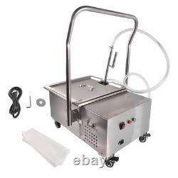 Deep Fryer Oil Filter Commercial Cooking Oil Filter Truck 304 Stainless Steel