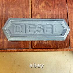 Diamond T Truck & Other Diesel Powered Trucks Emblem Cast Stainless Steel