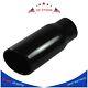 Diesel Exhaust Tip 4 Inlet 5 Outlet 12 Long Stainless Steel Truck Tailpipe