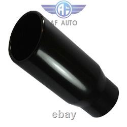 Diesel Exhaust Tip 4 Inlet 5 Outlet 12 Long Stainless Steel Truck Tailpipe