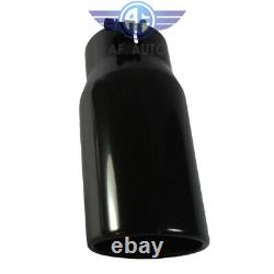 Diesel Exhaust Tip 4 Inlet 5 Outlet 12 Long Stainless Steel Truck Tailpipe
