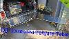 Diy Extended Stainless Steel Tailgate Table For A Hilux