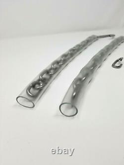 Dodge Pickup Step Highside Truck Polished Stainless Steel Tailgate Chain 1948-85