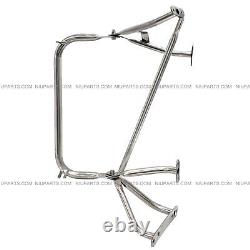 Door Mirror Mounting Bracket Arm Stainless- LH Fit 97-23 Western Star Trucks