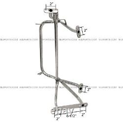 Door Mirror Mounting Bracket Arm Stainless- LH Fit 97-23 Western Star Trucks
