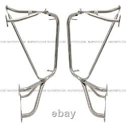 Door Mirror Mounting Bracket Arm Stainless LH & RH Fit 97-23 Western Star Trucks