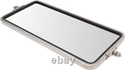 Driver & Passenger 16x7 Stainless Steel Truck Mirrors Fits Multiple Models Driver & Passenger 16x7 Stainless Steel Truck Mirrors Fits Multiple Models