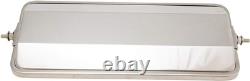 Driver & Passenger 16x7 Stainless Steel Truck Mirrors Fits Multiple Models