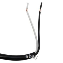 Durable 16x7 Heated Stainless Steel Truck Mirror Set Peak Back Style