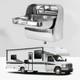 Durable Stainless Steel Wall Mount Sink For Rv Food Truck Boat