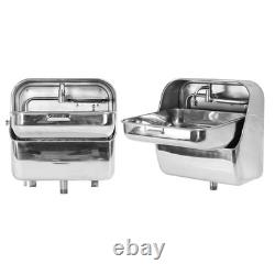 Durable Stainless Steel Wall Mount Sink For RV Food Truck Boat