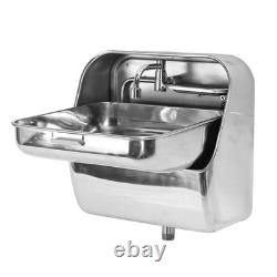 Durable Stainless Steel Wall Mount Sink For RV Food Truck Boat