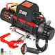 Electric Winch 12000ibs 12v 90ft Synthetic Rope 4wd Atv Utv Winch Towing Truck
