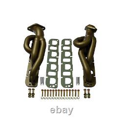 Exhaust Headers Shorty for 2009-2014 Dodge Ram 1500 2WD 4WD 5.7L Trucks V8 Hemi