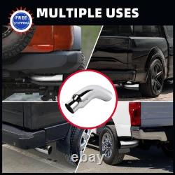 Exhaust Tip 4 Inch 6 Diesel Stainless Steel Elbow Pickup Truck clamps Chrome