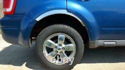 FENDER TRIM Flares FOR FORD ESCAPE 08-12 Stainless Steel High Polish SET/4