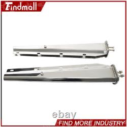 Findmall 30 Straight Mud Flap Hanger Stainless Steel 1/8 Bolt Semi Truck