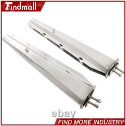 Findmall 30 Straight Mud Flap Hanger Stainless Steel 1/8 Bolt Semi Truck