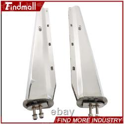 Findmall 30 Straight Mud Flap Hanger Stainless Steel 1/8 Bolt Semi Truck