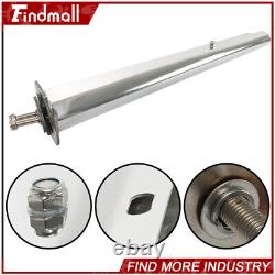 Findmall 30 Straight Mud Flap Hanger Stainless Steel 1/8 Bolt Semi Truck
