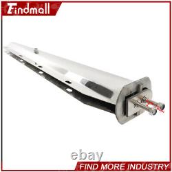 Findmall 30 Straight Mud Flap Hanger Stainless Steel 1/8 Bolt Semi Truck
