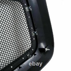 Fit Dodge Ram 2006-2008 Truck Black Stainless Steel Rivet Wire Mesh Grill Shell