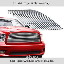 Fits 2009-2012 Dodge Ram 1500 Pickup Truck Stainless Steel Billet Grille Insert