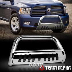 Fits 2009-2018 Ram 1500 Truck Bull Bar Stainless Steel Grille Push Bumper Guard