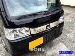 Fits HONDA ACTY TRUCK Stainless steel plated hood panel HA8 HA9 Ultra-mirrored