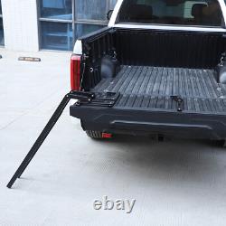 Foldable Stainless Steel Truck Tailgate Ladder Fit Toyota Tundra 2022-2024